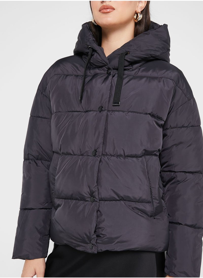 VERO MODA - Hooded Puffer Jacket - Image 1