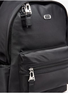 MISSY Missy Solid Backpack with Zip Closure and Adjustable Strap  - Image 3