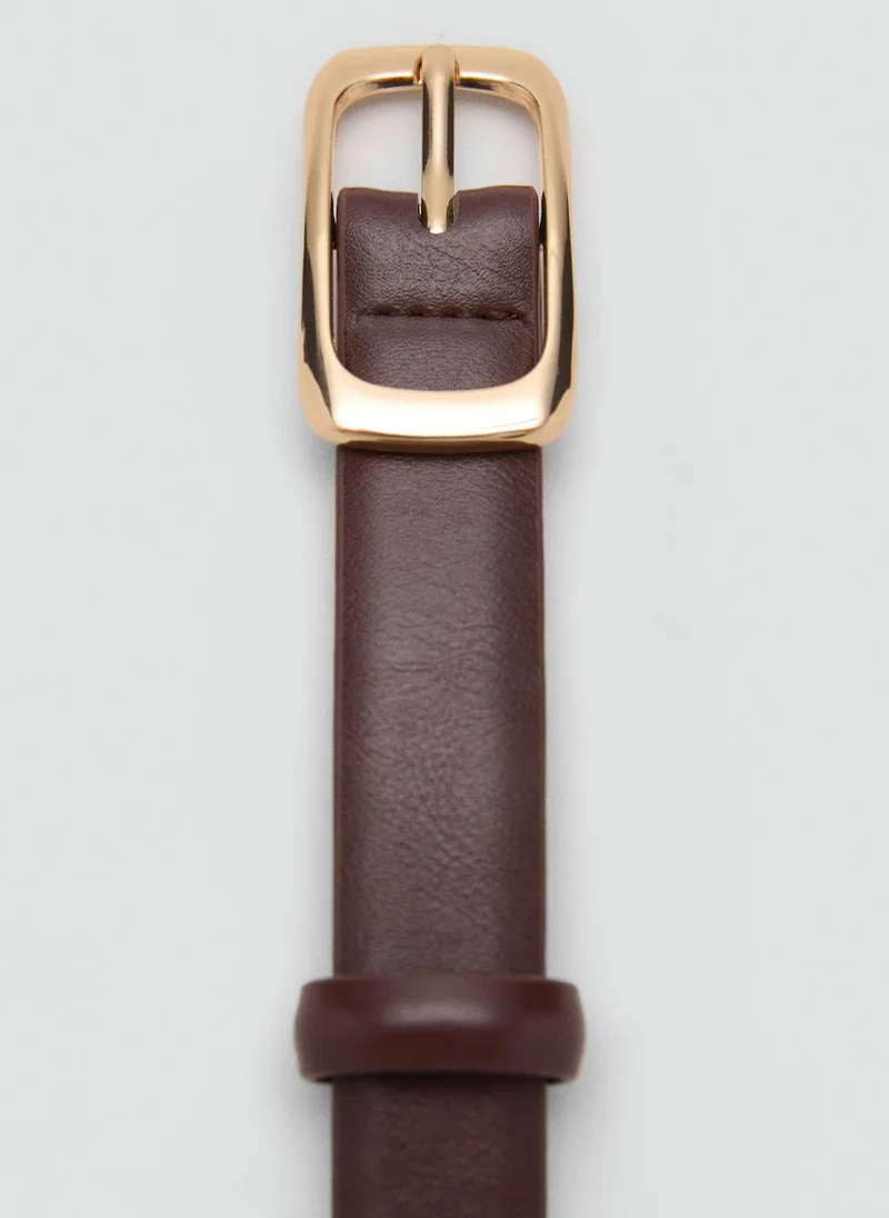 مانجو حزام بإبزيم مستطيل