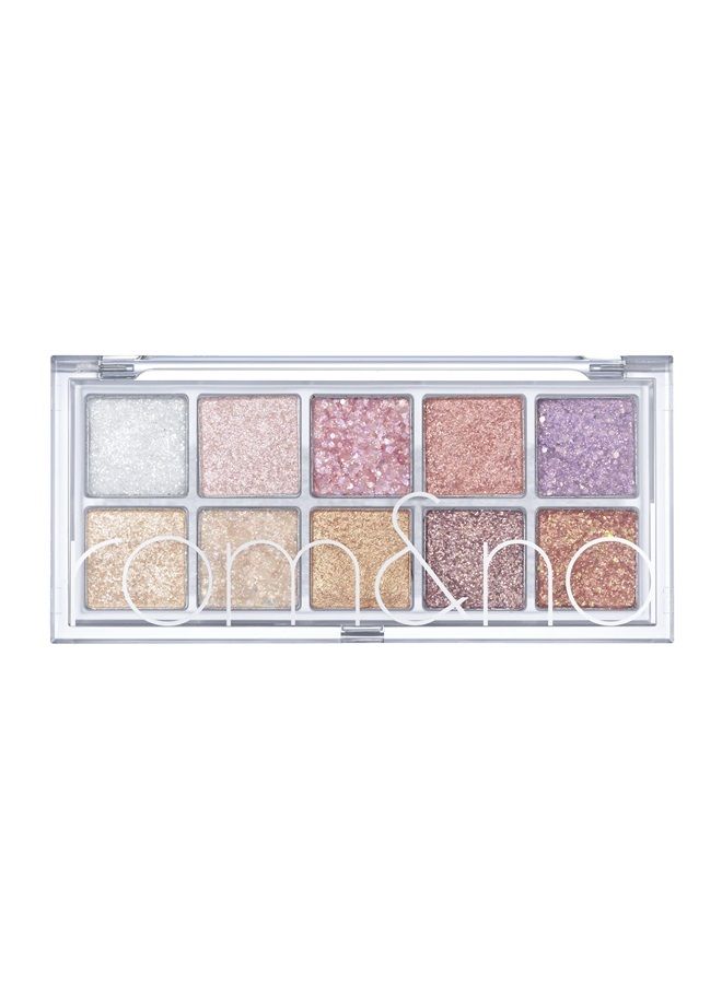 rom&nd Better Than Eyes Milk Series 4 Colors Mini Palette (W03 Dry Strawberry) - Image 1