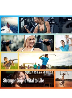 Excefore Digital Grip Strengthener, Grip Strength Measurement, Hand Trainer, Hand Grip Counter, Hand Strength Training Device, for Forearm Training Crossfit Weightlifting Finger Power 268Lb / 120 Kg  - Image 5