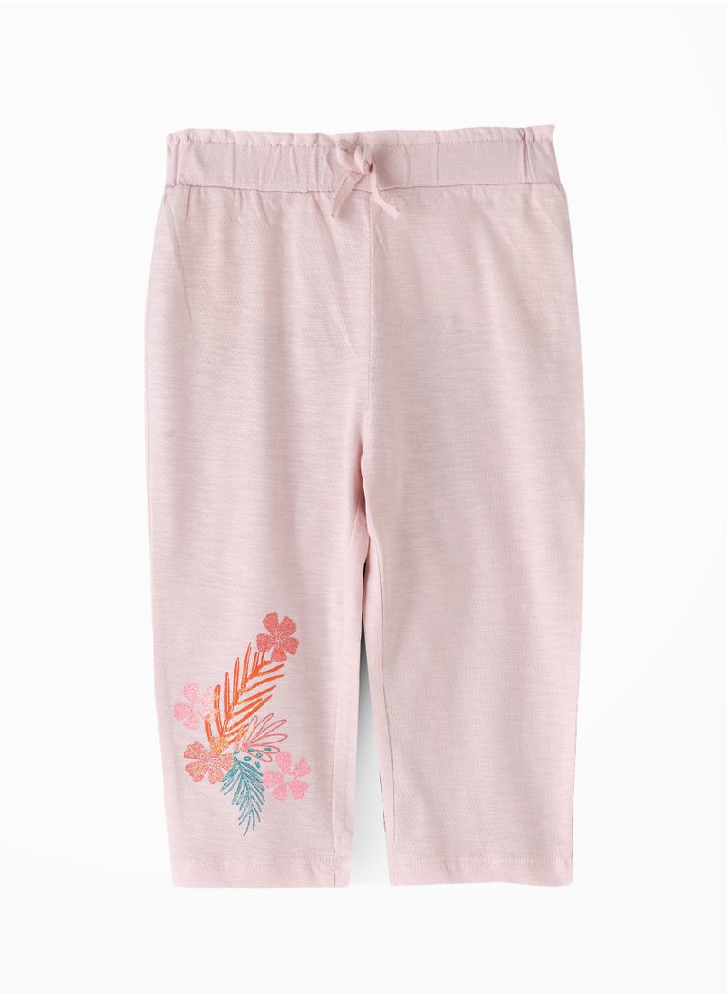 Jelliene Sunny Explorations: Girls' Breathable Pants Comfy Fun & Spring Adventures  - Image 1