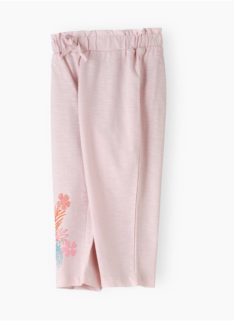 Jelliene Sunny Explorations: Girls' Breathable Pants Comfy Fun & Spring Adventures  - Image 3