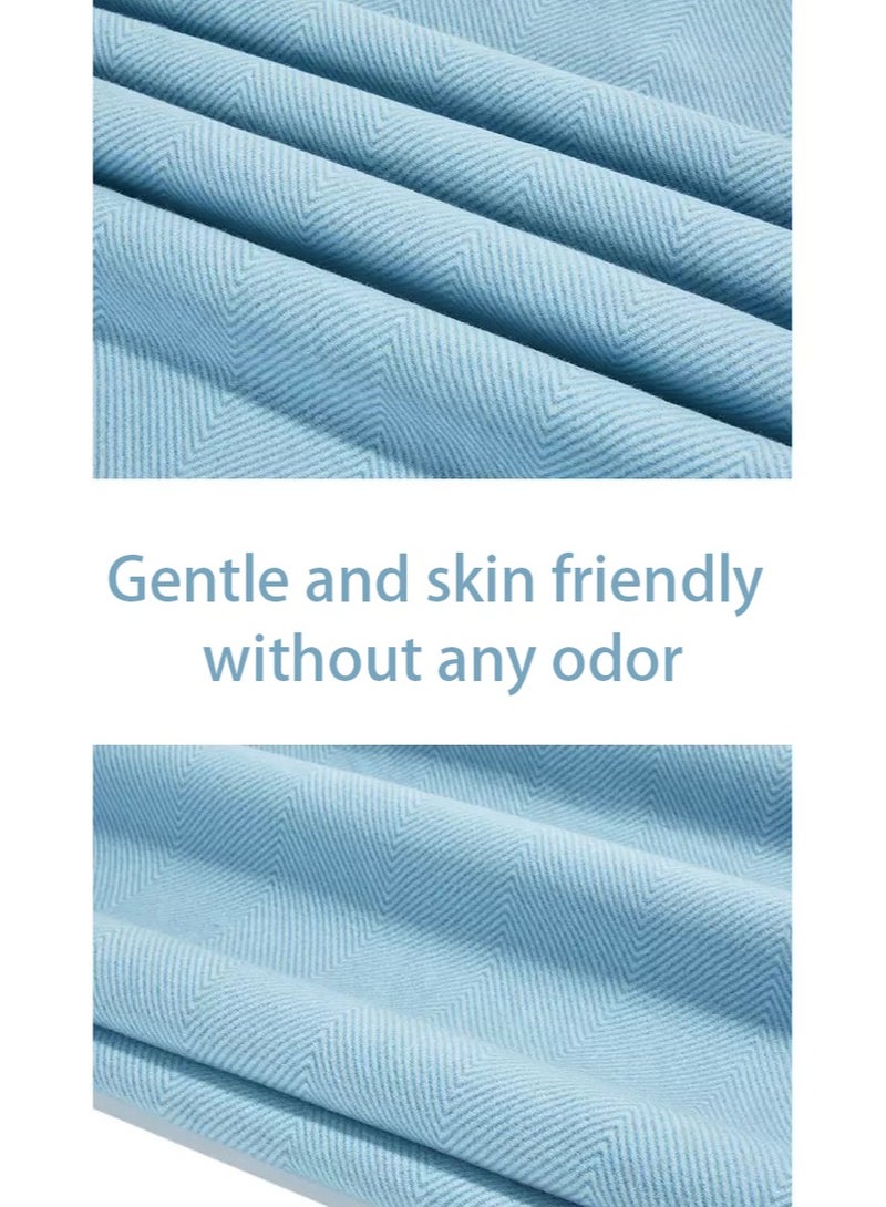 Manhua Large wave patterned picnic mat 200×200cm,three-layer thick waterproof beach mat,portable moisture-proof mat for outdoor camping/beach/family gatherings - Image 2