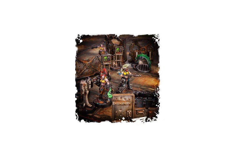 GAMES WORKSHOP 99120599004 "Necromunda Escher Gang Miniature - Image 3