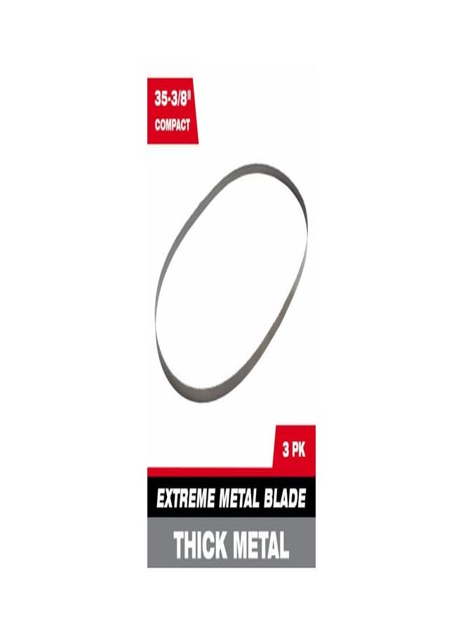 MILWAUKEE'S Band Saw Blade,35-3/8" Blade L,PK3 (48390609) - Image 4