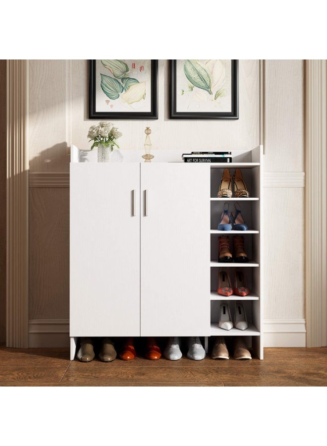 Furniture Store Modern shoe cabinet - height 110 cm - width 100 cm - depth 30 cm, from Furniture Store. - Image 1