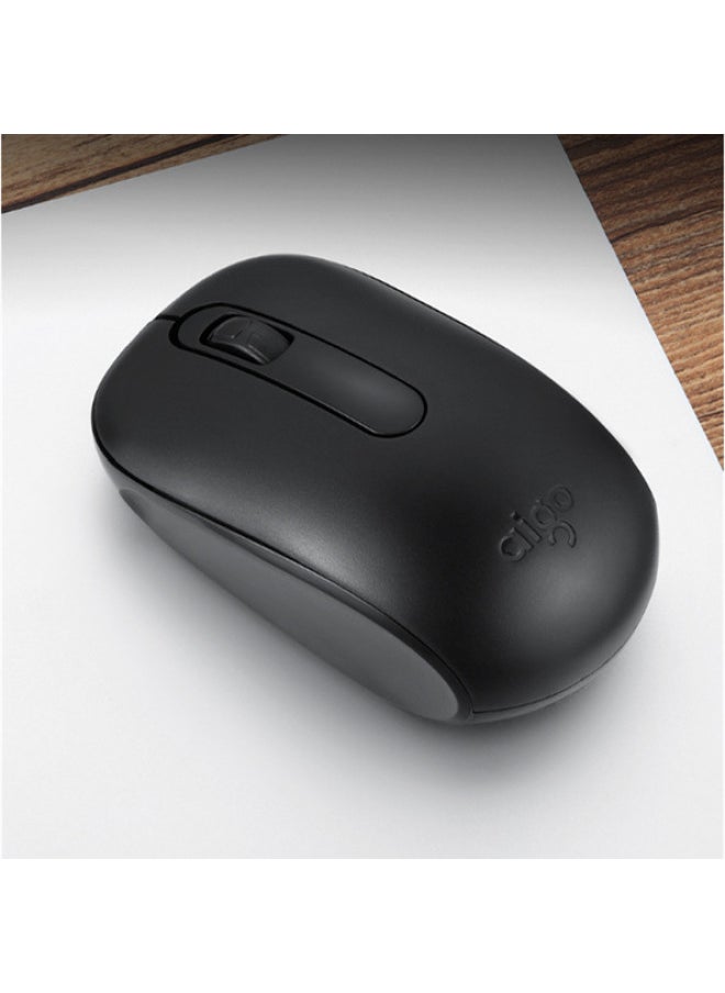 Generic AOC Computer Wired Mouse Business Office Game Home Desktop Notebook USB Mouse Spot Wholesale-Color:Q710 Wireless Mouse  - Image 1