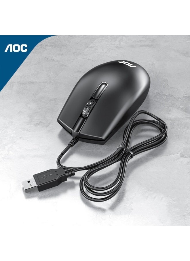 Generic AOC Computer Wired Mouse Business Office Game Home Desktop Notebook USB Mouse Spot Wholesale-Color:Q710 Wireless Mouse  - Image 4