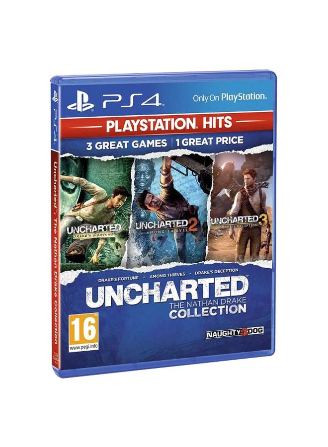 لعبة الفيديو 3 في 1 "Uncharted The Nathan Drake Collection" - بلايستيشن 4