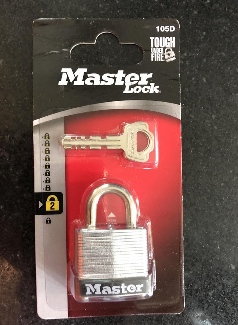 Master Lock Padlock – Laminated Steel, 29mm, Cut & Rust Resistant - Image 1