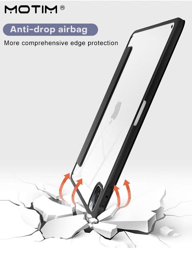 Motim - Case for Apple iPad Pro 11 inch 2022/2021/2020/2018 Model (4th/3rd/2nd/1st Generation), Built-in Pencil Holder, Y-Fold Design Multi-Angle Stand, Auto Wake/Sleep, Smart Protective Shockproof Shell - Image 1