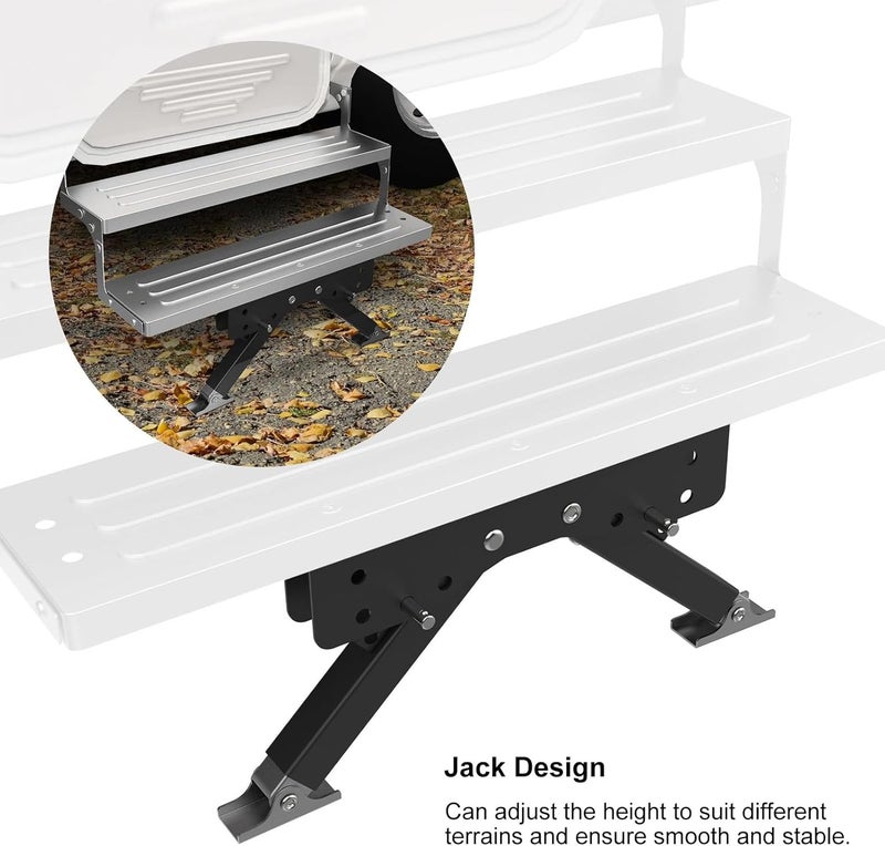 Global trendy simple build RV Step Stabilizer Solid Stance RV Step Jacks Stabilizer Kit for Travel Trailers Multifunctional Foldable Steel Solid Stance Salt mist resistant Upgraded general grade quality Flexible anti-break Globally popular elegant design Cross-location transit friendly build High strength upgraded material Precision polished solid material Single & bulk use compatible Simple upgraded construction Simple multi-color universal build All-round well-engineered practical build Diverse use resistant crafted quality Precision processed material Quick assemble Repeated detach compatible build Gulf climate fit Global standard quality Defect free upgraded substance Fade proof General purpose premium build Reinforced edge All space matching look All storage space compatible Transit damage prevent build - Image 3