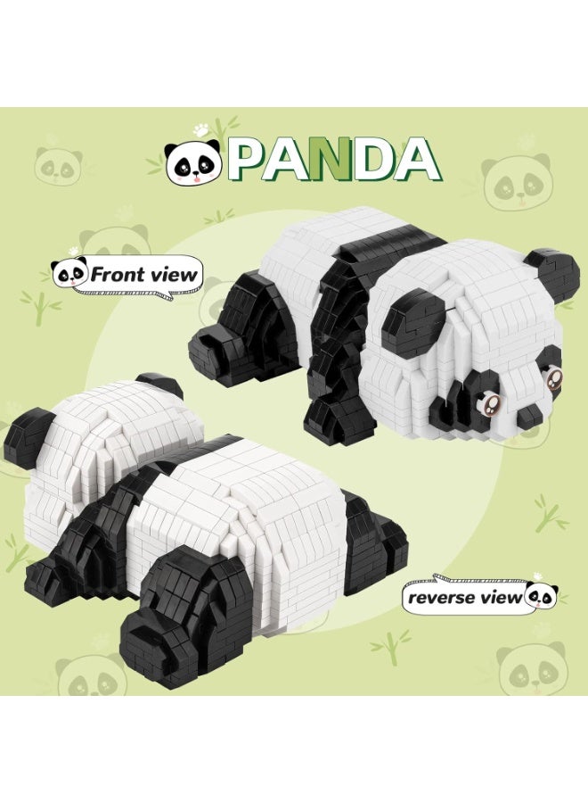 باندا لطيف باندا ميني كتل بناء مجموعات لحقائب goodie، حزب المفضلات للأطفال 12 + 14 +، 1163 جهاز كمبيوتر شخصي مجموعة صغيرة ميني لطيف باندا بناء لعبة الطوب للبالغين، عيد ميلاد، جوائز الكرنفال - Image 5