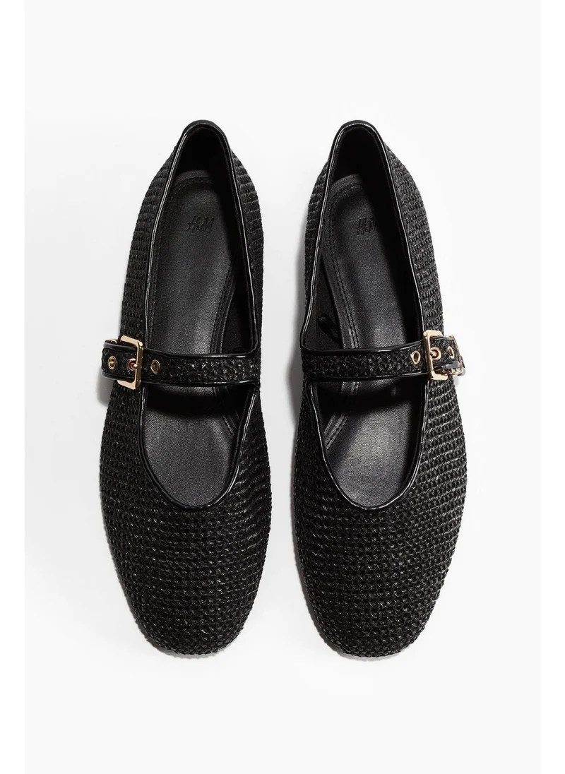 H&M Braided Mary Janes
