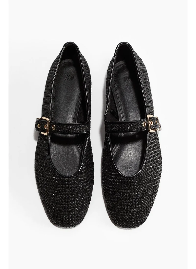 H&M Braided Mary Janes