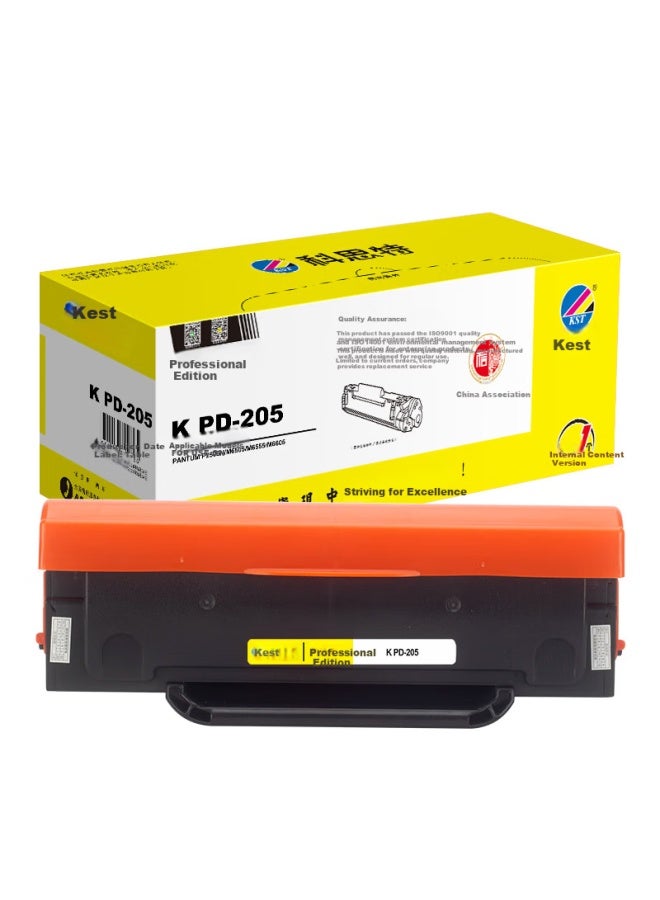 KST Kost K Pd-205 Black Toner Cartridge With Chip (compatible With Pantum P2505n/m6505/m6505n/m6555/m6555n) 1600 Pages Professional Edition - Image 2