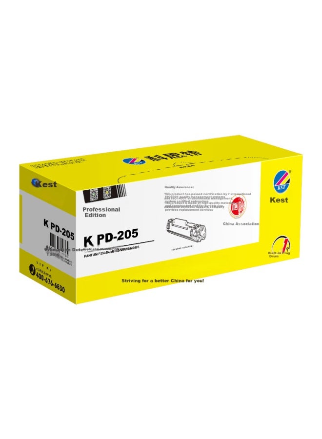 KST Kost K Pd-205 Black Toner Cartridge With Chip (compatible With Pantum P2505n/m6505/m6505n/m6555/m6555n) 1600 Pages Professional Edition - Image 3