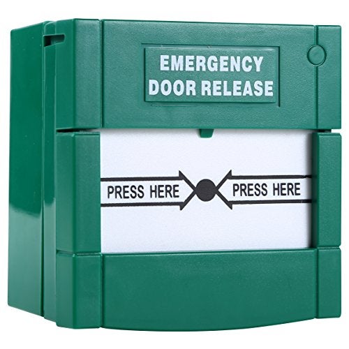 UHPPOTE Resettable Hand Break Emergency Exit Release Button for Exit Door - Image 1