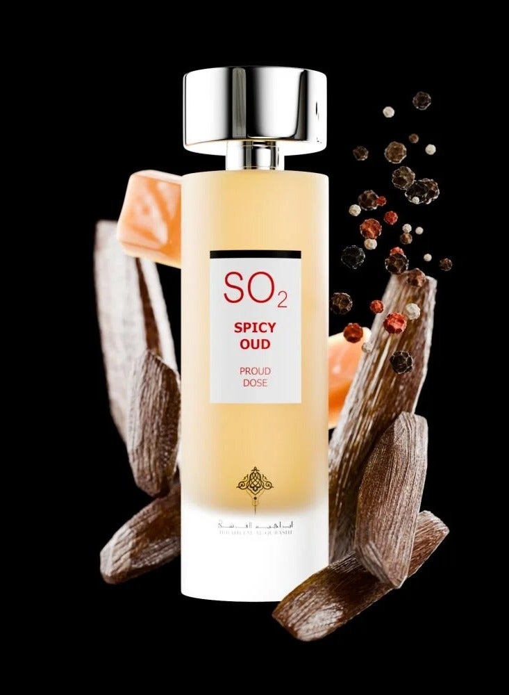 عطر جرعة غرور سبايسي عود للجنسين- 75مل