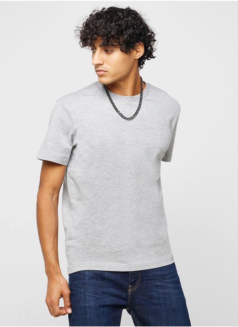 Mango Man Essential Crew Neck T-Shirt  - Image 1