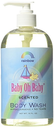 Rainbow Research Baby Scented Body Wash, 16 Fluid Ounce - Image 1