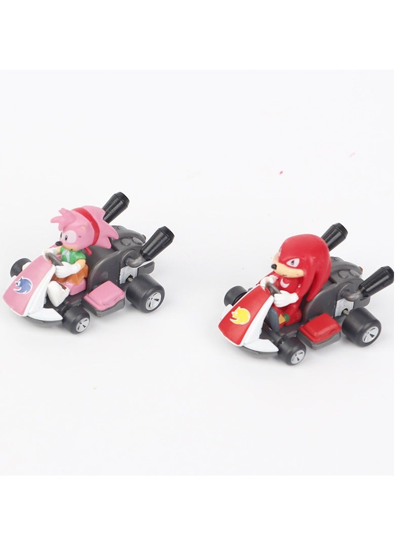 general Flying Mouse Super Sound Mouse Sonic Power Series Tarsnak Hedgehog Play Creative Figure Ornament (4cm) - Image 5