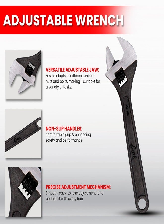 Link Prabal Adjustable Wrench (250MM) - Image 2