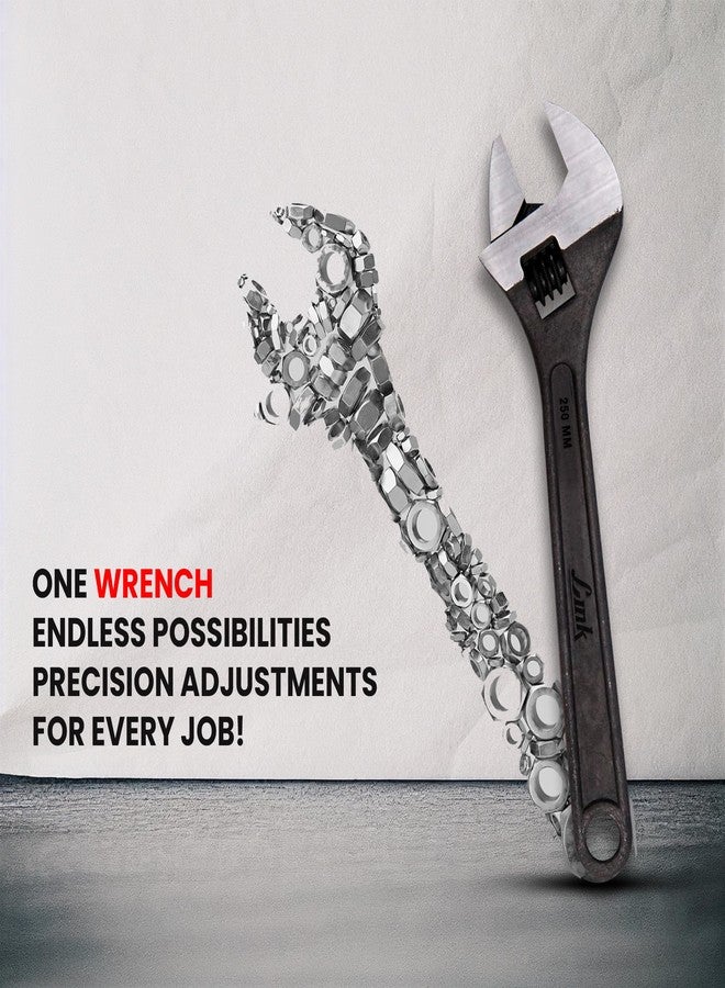 Link Prabal Adjustable Wrench (250MM) - Image 3