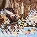 Bamamon 30 Pcs Little Jesus Figures Mini Jesus Figurines in Bulk Tiny Jesus Christ Toys to Hide and Seek Christian Sunday School Religious Party Favors Baby Jesus Baptism Gifts for Easter Egg Stuffers - Image 4