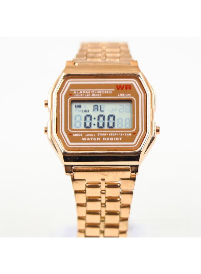 59 Steel Band Electronic Watches Adult Students Simple Fashion Multifunctional Cassie Mark 
