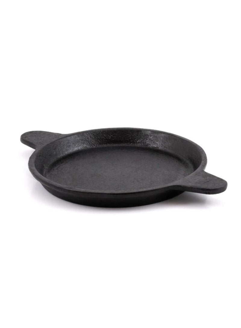 Shallow Reya Cast Iron Omelette Pan 20 32 cm