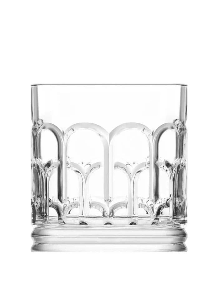 LAV Archie Glass Tumbler Set – 370 cc (12.50 oz) – 6 Pieces – Elegant Design for Water, Soft Drinks, Juices & Cocktails - Image 1