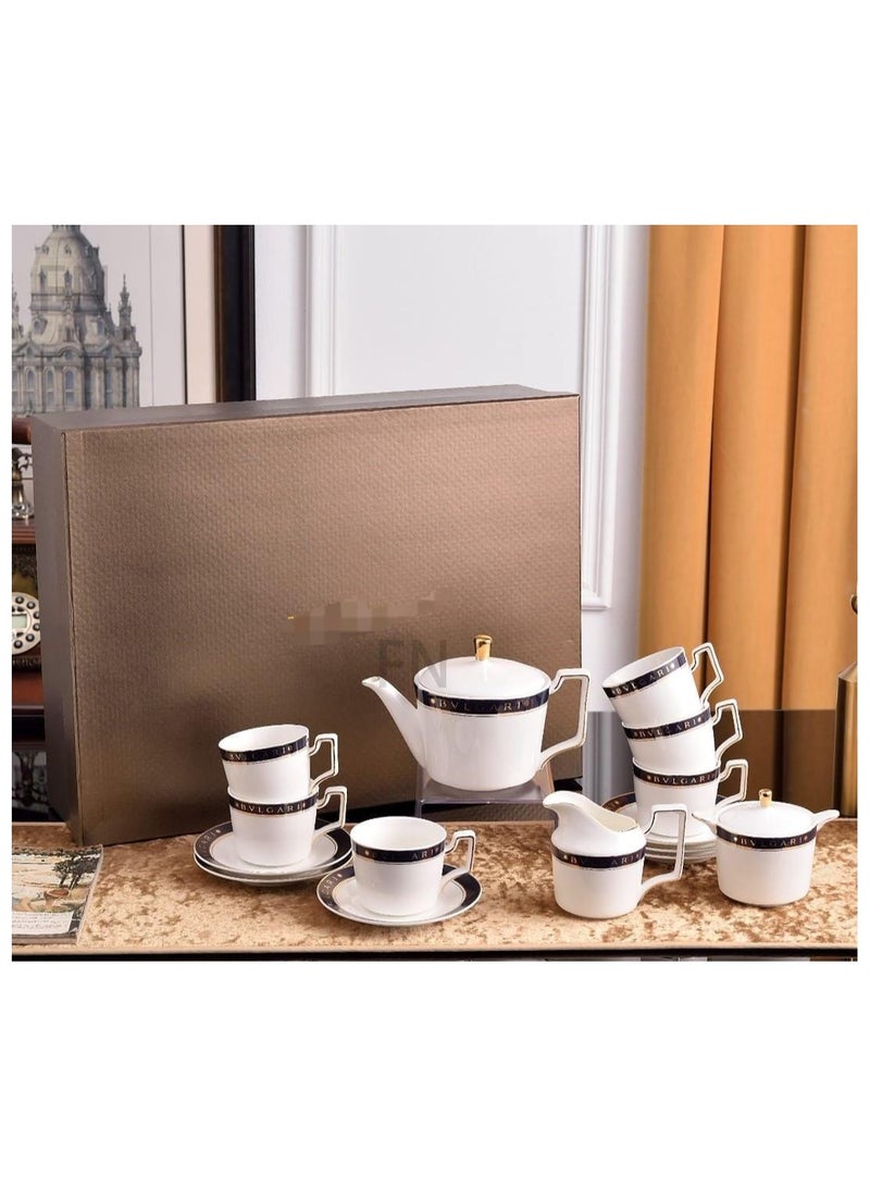 Madina Elegant Porcelain Tea Set for Special Occasions