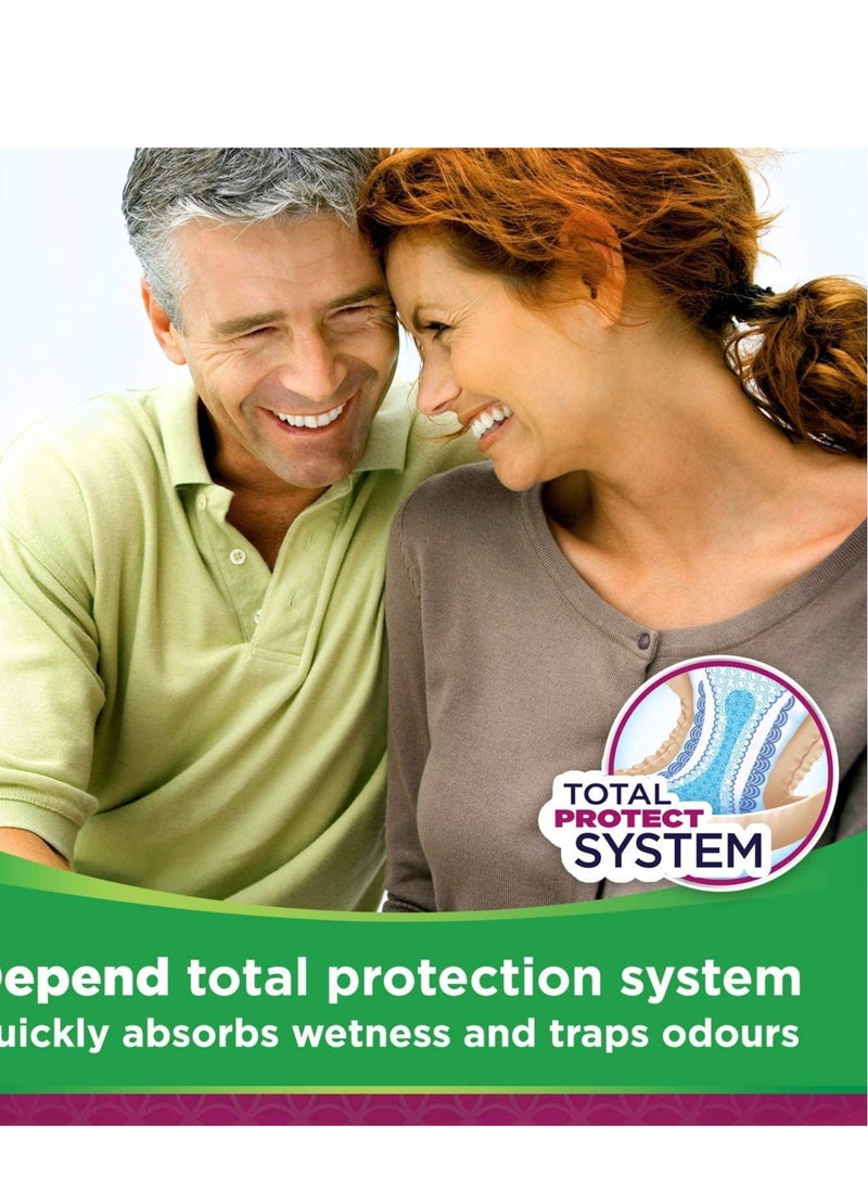 Depend 60 Piece Comfort Protect Incontinence Pants With Overnight Protection for Women Small/Medium  - Image 4