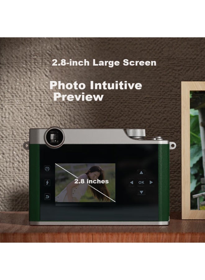 Hprt Z3 Instant Camera Red Set, Camera Phone High-definition Photo Printer, Bluetooth Portable Home Student Children Women's Holiday Birthday Gift, Includes 30 Sheets Of Photo Paper - Image 4