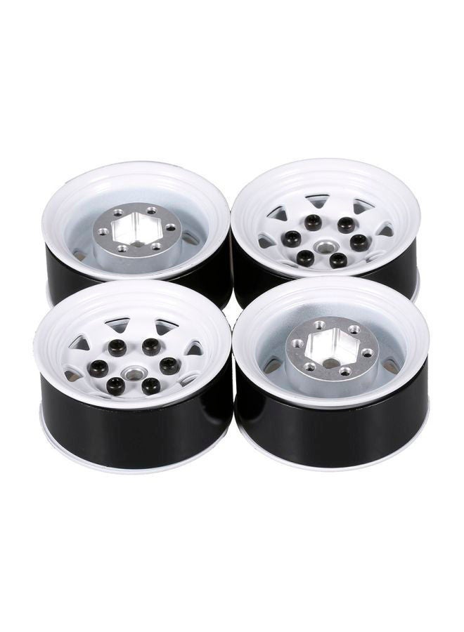 NIBEMINENT Pack Of 4 RC Car Metal Wheel Rims RM11874W-L 1.55inch - Image 1