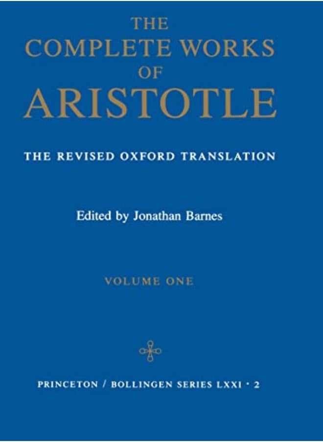 null - Complete Works of Aristotle, Volume 1: The Revised Oxford Translation - Image 1