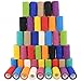 Ruby Q 48pcs Self Adhesive Bandage Wraps 4in 5 Yards Multicolor - Image 1