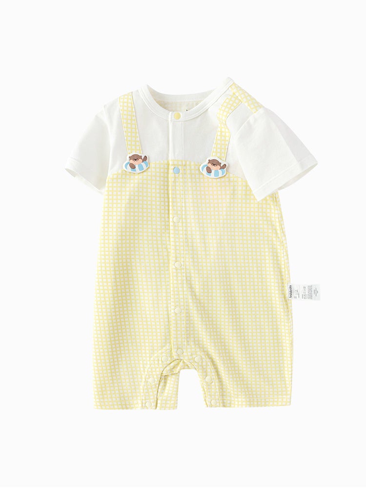 Balabala Unisex Bodysuit With Printed Pattern - Image 1