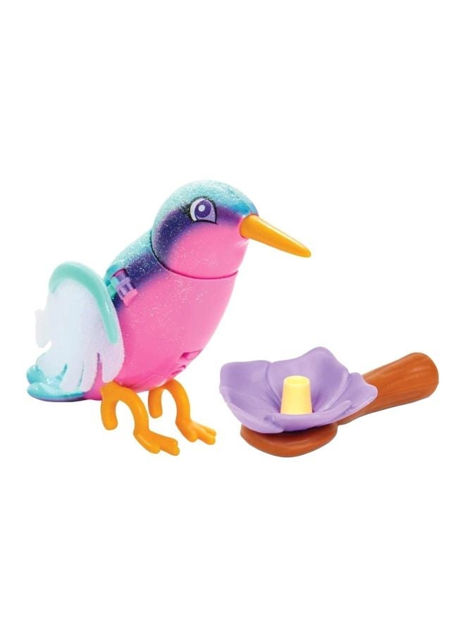 NIBEMINENT 2-Piece Hummingbird With Flower Feeder Toy Set 886144777059 - Image 1