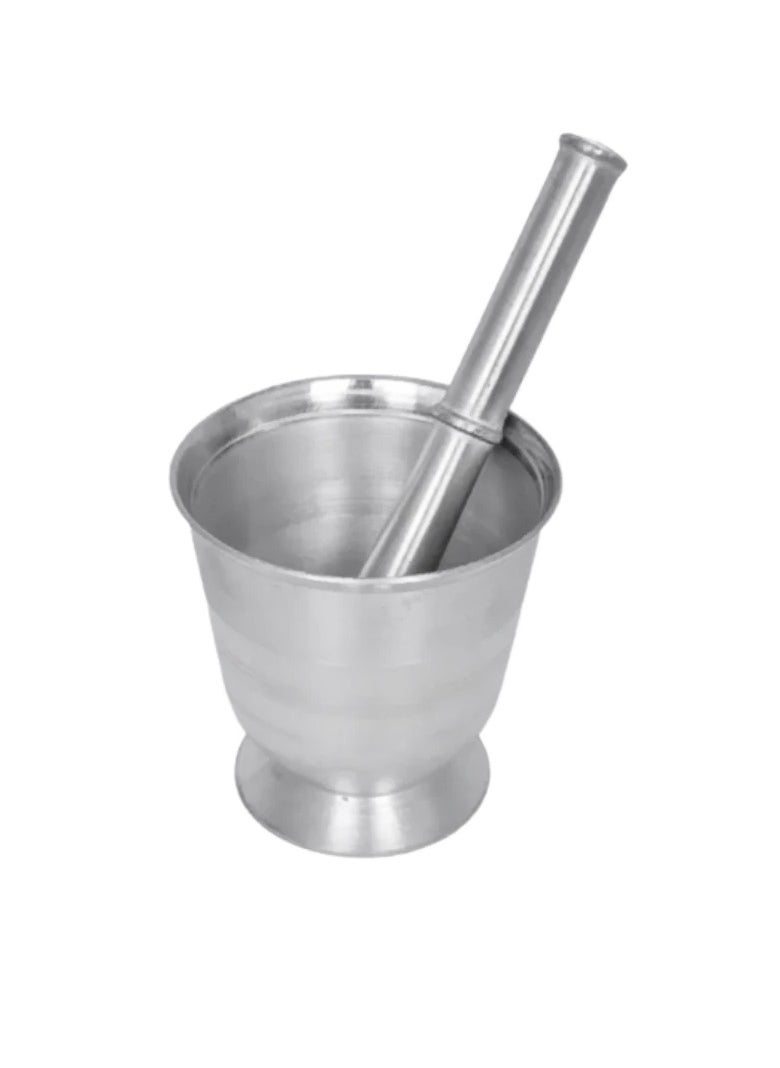 Aluminium Mortar & Pestle Khalbatta Masher Khaldasta Spice Grinder, 11x11x9.5cm - pzsku/Z626D814DA9755B006319Z/45/_/1728735006/b08fd411-12ff-44ad-b776-702051d57b9b