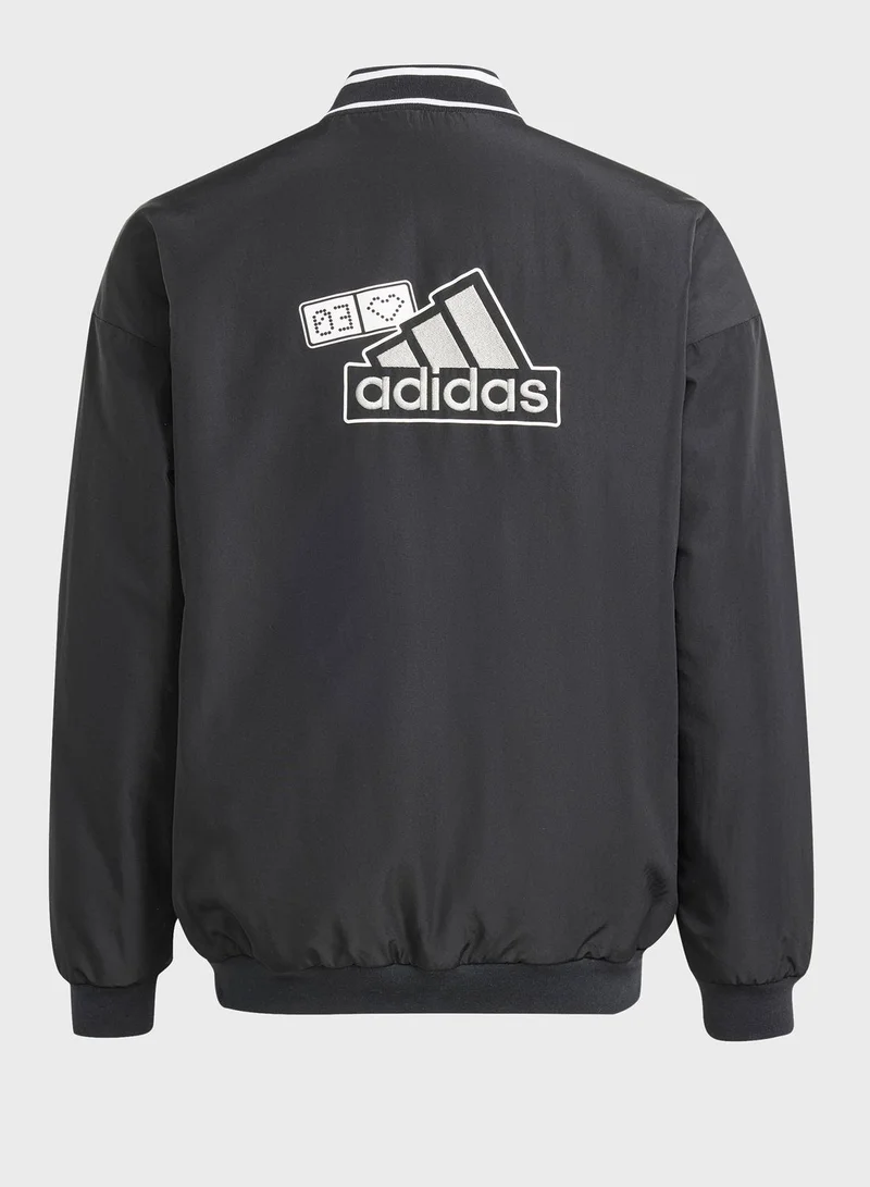 Adidas Kids Brand Love Woven Jacket