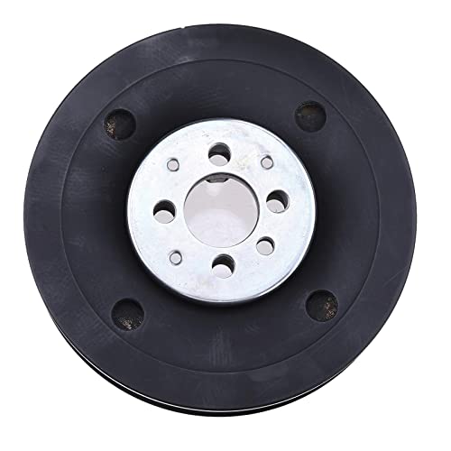 A-Premium Engine Harmonic Balancer Crankshaft Pulley Compatible with Volkswagen Jetta 1997-1998, Passat 1996-1997, SOHC L4 1.9L, Replace# 028105243G, 028105243K - Image 3