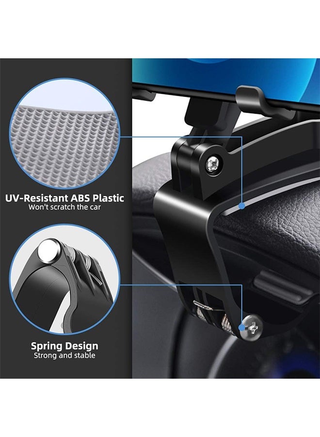 Ant Universal Car Phone Holder Mount, 360 Degrees Rotation Dashboard Phone Holder, Car Phone Mount for iPhone, Samsung, Google, Huawei, Honor and 4 to 7" Smartphones - Image 4