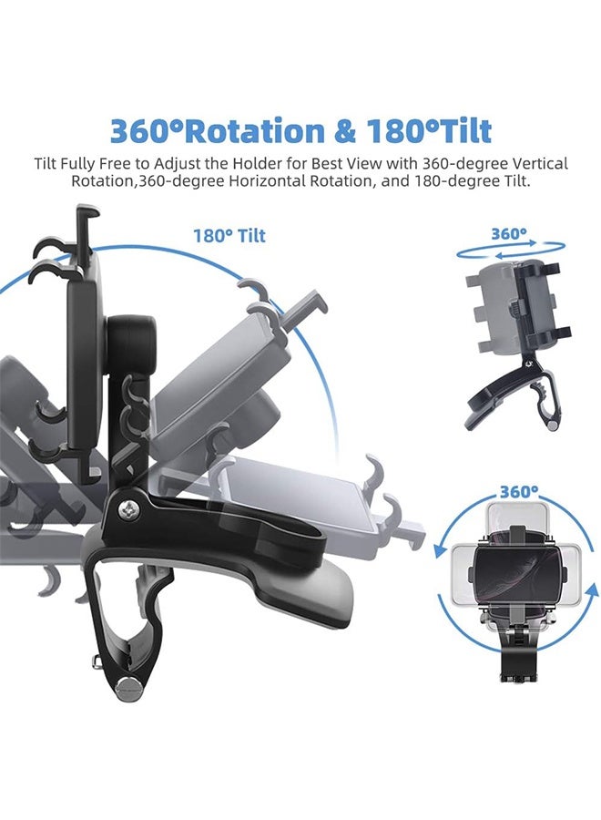 Ant Universal Car Phone Holder Mount, 360 Degrees Rotation Dashboard Phone Holder, Car Phone Mount for iPhone, Samsung, Google, Huawei, Honor and 4 to 7" Smartphones - Image 3