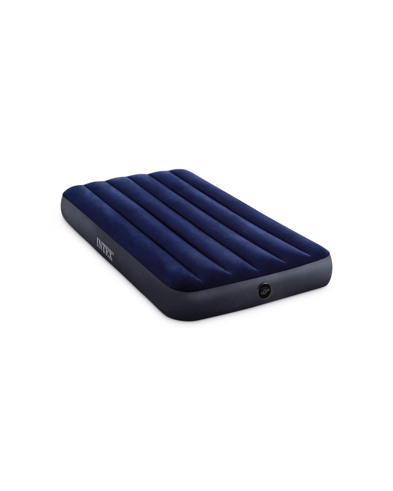 Intex 64757E DuraBeam Standard Downy Air Mattress FiberTech Twin Size 10in Bed Height 300lb Weight Capacity Pump Sold Separately - Image 2