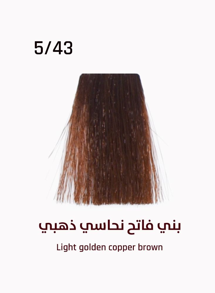 إيفر لاين صبغة الشعر ون 1.5 ايفر لاين /بني فاتح نحاسي ذهبي 5/43  - Image 3