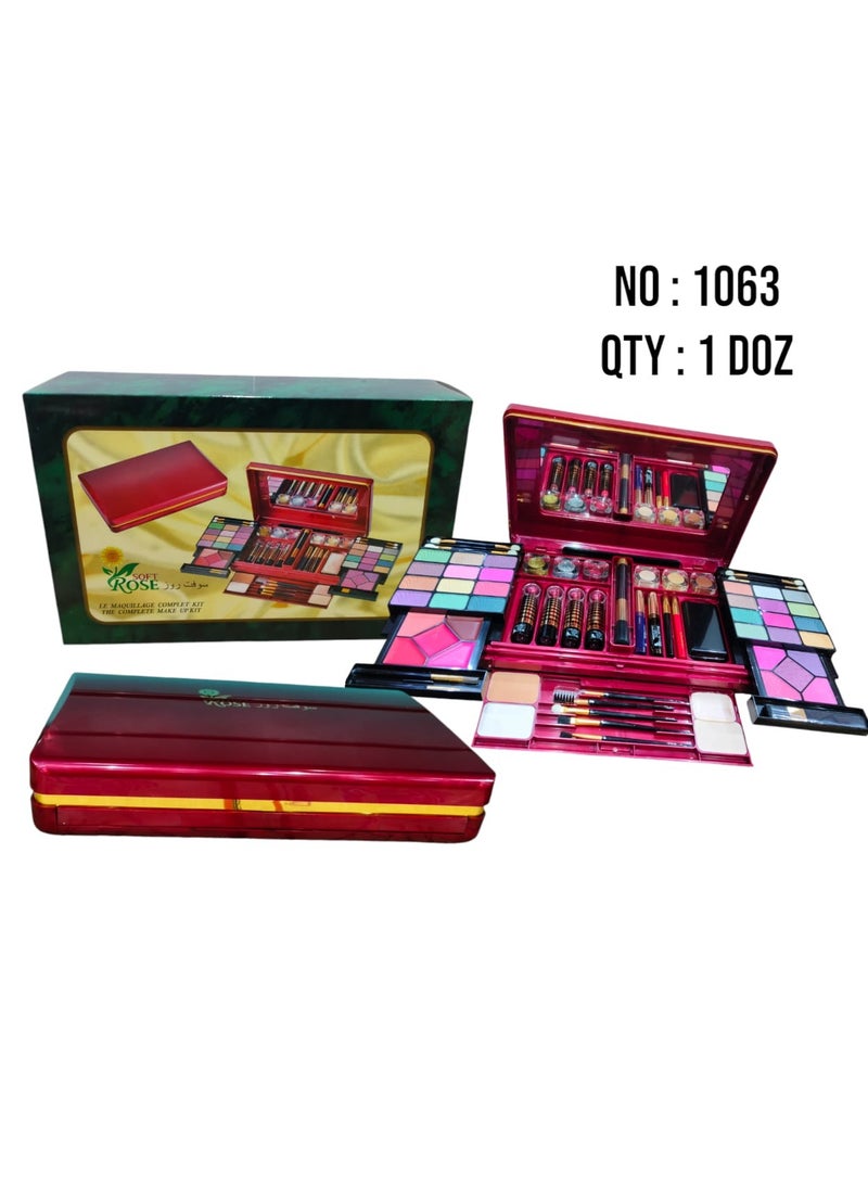 NEBO All-in-one multipurpose red makeup kit
