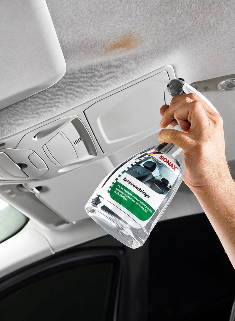 SONAX Interior Cleaner Spray for Car Dashboard, Seats, Door Panels, Plastic, Vinyl, Fabric & Trim, Multi Surface Interior Cleaning Solution, Removes Dirt, Dust, Stains & Fingerprints, Leaves Fresh Finish, Made in Germany - Image 4